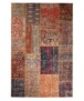 Patchwork vloerkleed - Fade Heritage rood/multi - overzicht boven, thumbnail