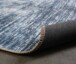 Vintage vloerkleed - Fade Blend grijs - close up vouw, thumbnail