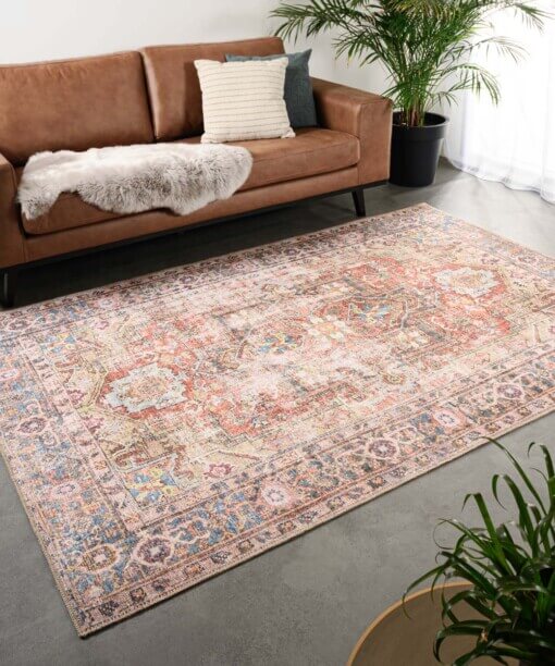 Vintage vloerkleed - Fade Essence beige - sfeer