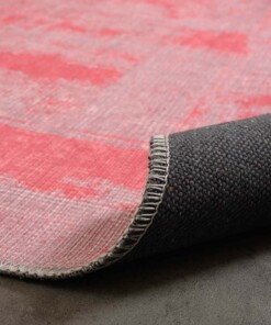 Vintage vloerkleed - Fade Mystic roze - close up vouw, thumbnail Vintage vloerkleed - Fade Mystic roze - close up vouw, thumbnail