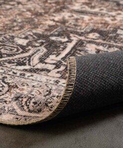 Vintage vloerkleed - Fade No.3 beige - close up vouw, thumbnail Vintage vloerkleed - Fade No.3 beige - close up vouw, thumbnail