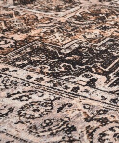 Vintage vloerkleed - Fade No.3 beige - close up materiaal, thumbnail Vintage vloerkleed - Fade No.3 beige - close up materiaal, thumbnail