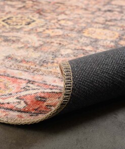 Vintage vloerkleed - Fade Prestige beige - close up vouw, thumbnail Vintage vloerkleed - Fade Prestige beige - close up vouw, thumbnail