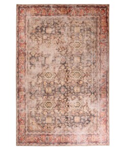 Vintage vloerkleed - Fade Prestige beige - overzicht boven