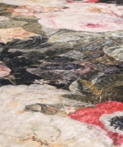 Vloerkleed bloemen wasbaar - Moderna multi - close up materiaal, thumbnail Vloerkleed bloemen wasbaar - Moderna multi - close up materiaal, thumbnail