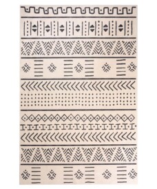 Bohemian vloerkleed wasbaar - Moderna wit/zwart - overzicht boven, thumbnail Bohemian vloerkleed wasbaar - Moderna wit/zwart - overzicht boven, thumbnail