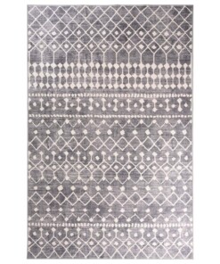 Geometrisch vloerkleed wasbaar - Moderna grijs/wit - overzicht boven, thumbnail Geometrisch vloerkleed wasbaar - Moderna grijs/wit - overzicht boven, thumbnail