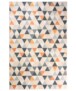 Geometrisch vloerkleed wasbaar - Moderna groen/geel - overzicht boven, thumbnail