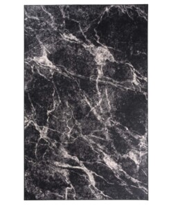 Marmer vloerkleed wasbaar - Moderna zwart - overzicht boven, thumbnail Marmer vloerkleed wasbaar - Moderna zwart - overzicht boven, thumbnail