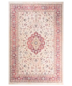 Perzisch tapijt wasbaar - Moderna rood - overzicht boven