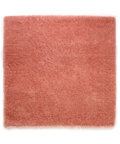 Vierkant hoogpolig vloerkleed - Cozy Shaggy - roze - overzicht