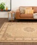 Perzisch tapijt - Mirage Majesty groen/beige