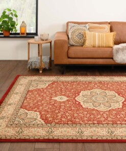 Perzisch tapijt - Mirage Majesty rood/beige