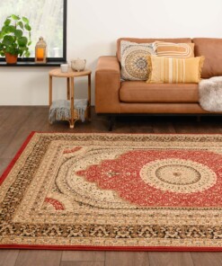 Perzisch tapijt - Mirage Nomad rood/beige