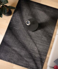 Modern vloerkleed - Vision zwart/grijs