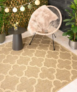 Buitenkleed - Trellis Retreat beige