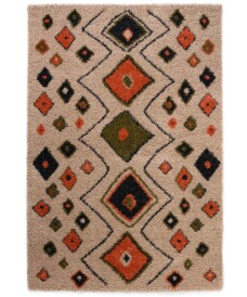 Hoogpolig vloerkleed bohemian Artisan - beige/multi - overzicht, thumbnail Hoogpolig vloerkleed bohemian Artisan - beige/multi - overzicht, thumbnail