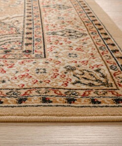 Perzisch tapijt - Mirage Majesty beige - close up