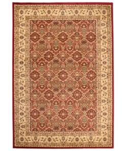 Perzisch tapijt - Mirage Royal rood/beige - overzicht