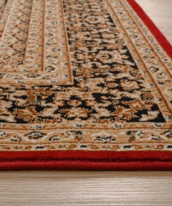 Perzisch tapijt - Mirage Nomad rood/beige - close up