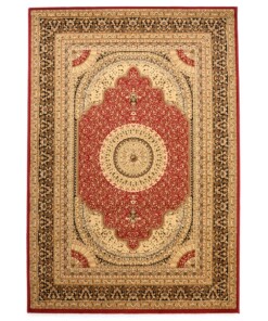 Perzisch tapijt - Mirage Nomad rood/beige - overzicht