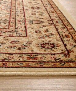 Perzisch tapijt - Mirage Royal rood/beige - close up