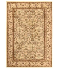Perzisch tapijt - Mirage Royal beige/rood - overzicht