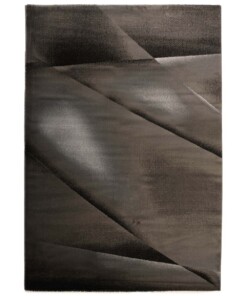 Abstract vloerkleed - Vision zwart/grijs - overzicht