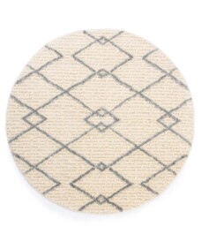 Rond vloerkleed Scandinavisch - Fjord Hav crème - overzicht, thumbnail Rond vloerkleed Scandinavisch - Fjord Hav crème - overzicht, thumbnail