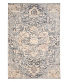 Vintage vloerkleed - Classic Leonard blauw - overzicht, thumbnail