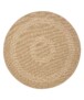 Jute buitenkleed rond - Sunset Spirit beige/wit - overzicht, thumbnail