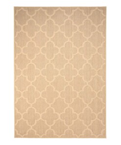 Buitenkleed - Trellis Retreat beige - overzicht