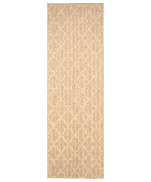 Balkonkleed - Trellis Retreat beige - overzicht