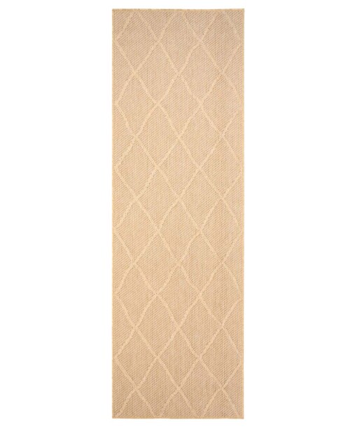 Balkonkleed ruit - Retreat beige - overzicht