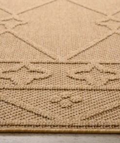 Bohemian buitenkleed - Retreat beige - close up