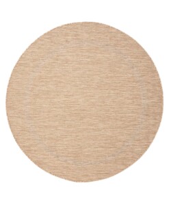 Rond buitenkleed - Sunset beige - overzicht