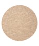 Rond buitenkleed - Sunset beige - overzicht, thumbnail
