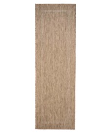 Balkonkleed - Sunset lichtbruin - overzicht, thumbnail