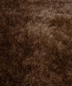 Hoogpolige loper velvet - Posh bruin - close up