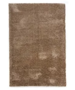 Hoogpolig vloerkleed velvet - Posh beige - overzicht