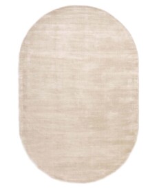 Viscose vloerkleed ovaal - Glamour ivoor - overzicht, thumbnail