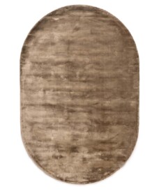 Viscose vloerkleed ovaal - Pearl bruin - overzicht, thumbnail Viscose vloerkleed ovaal - Pearl bruin - overzicht, thumbnail