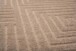 Vierkant vloerkleed Scandinavisch - Contour Gem beige - close up, thumbnail