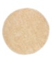 Rond hoogpolig vloerkleed velvet - Posh champagne - overzicht, thumbnail