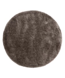 Rond hoogpolig vloerkleed velvet - Posh grijs - overzicht, thumbnail Rond hoogpolig vloerkleed velvet - Posh grijs - overzicht, thumbnail