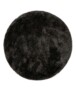 Rond shaggy vloerkleed - Meadow antraciet - overzicht, thumbnail