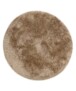 Rond shaggy vloerkleed - Meadow beige - overzicht, thumbnail