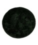 Rond shaggy vloerkleed - Meadow jade - overzicht, thumbnail