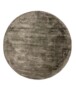 Viscose vloerkleed rond - Glamour olijfgroen - overzicht, thumbnail