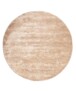 Viscose vloerkleed rond - Pearl beige - overzicht, thumbnail